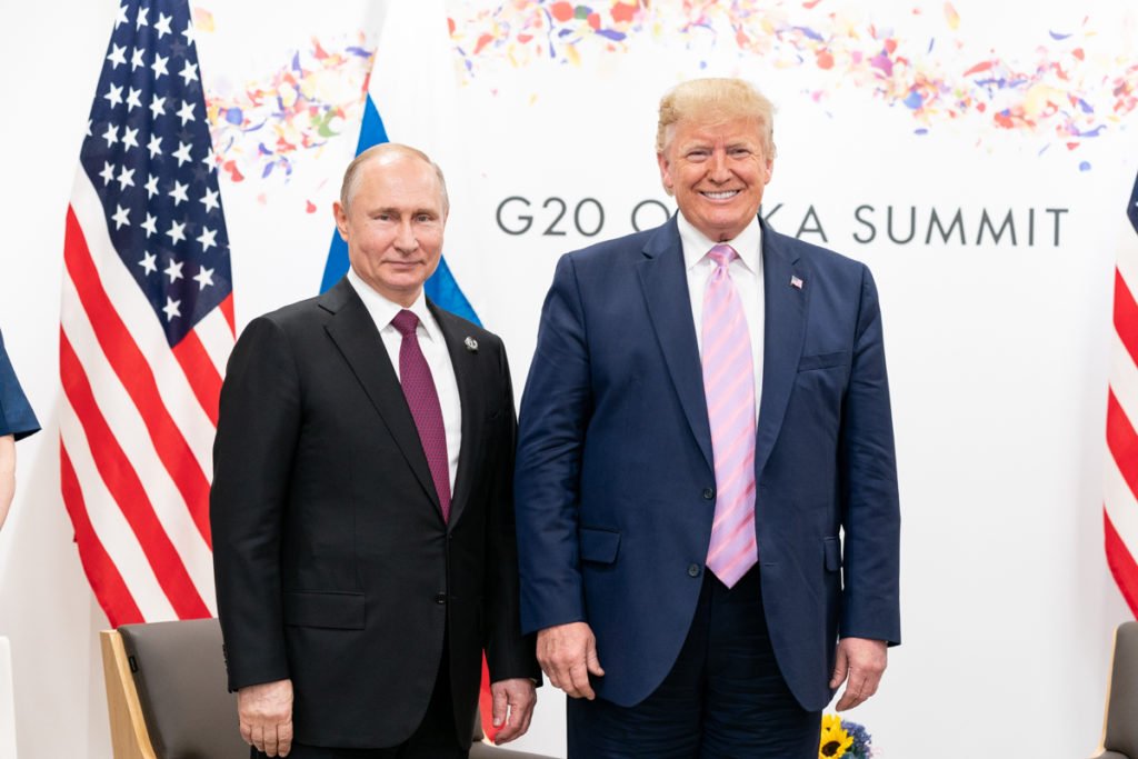 When Sanctions Come at a Cost President Trump with Russian President Vladimir Putin